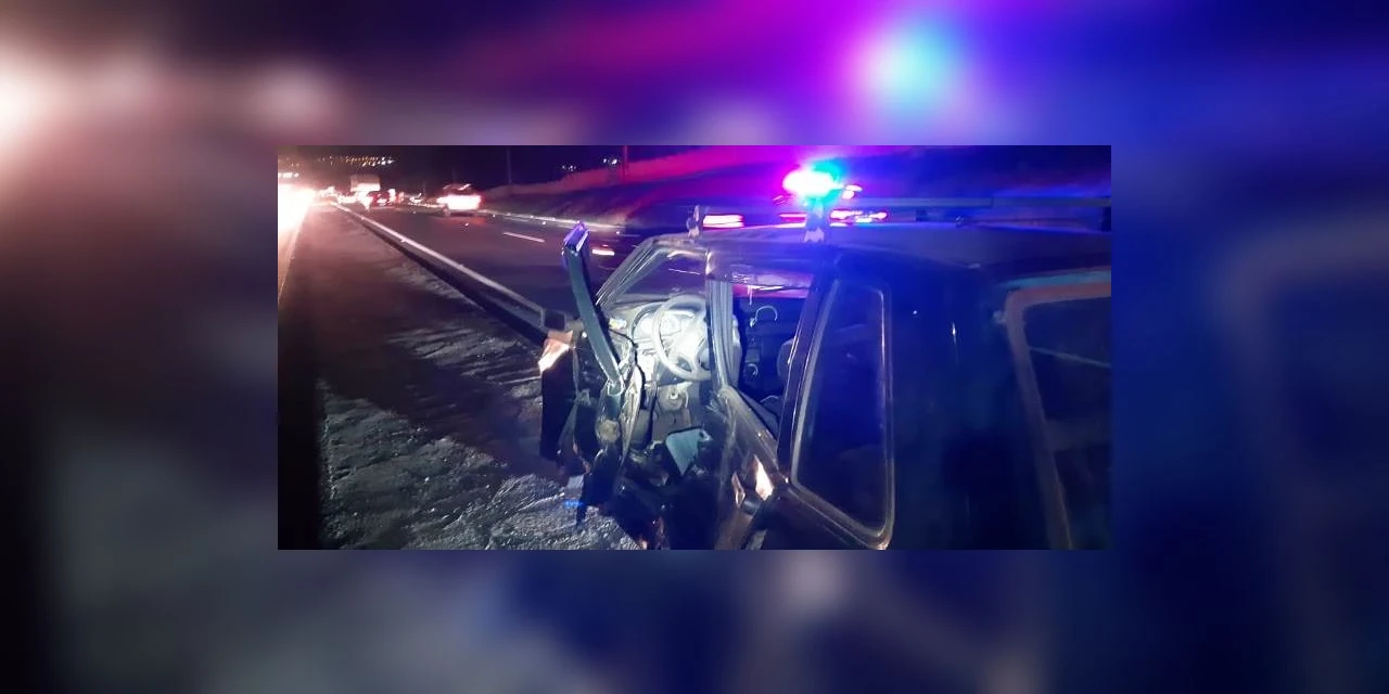 Motorista alcoolizado é detido depois de se envolver em acidente no viaduto Santa Maria