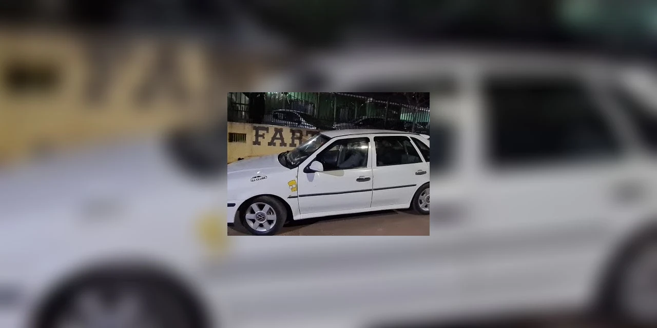Veículo furtado da Fartura Veículos recuperado e acusado preso
