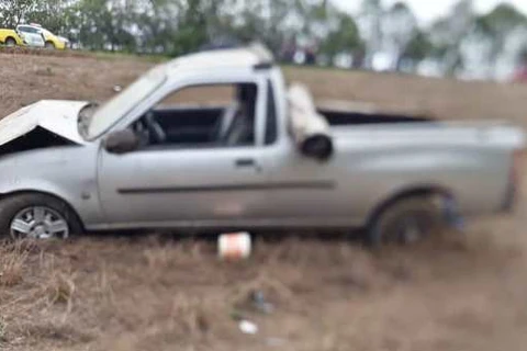 Idoso morre após capotamento de veiculo em Castro