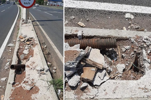 Ladrões furtam cabeamento de energia da avenida Souza Naves