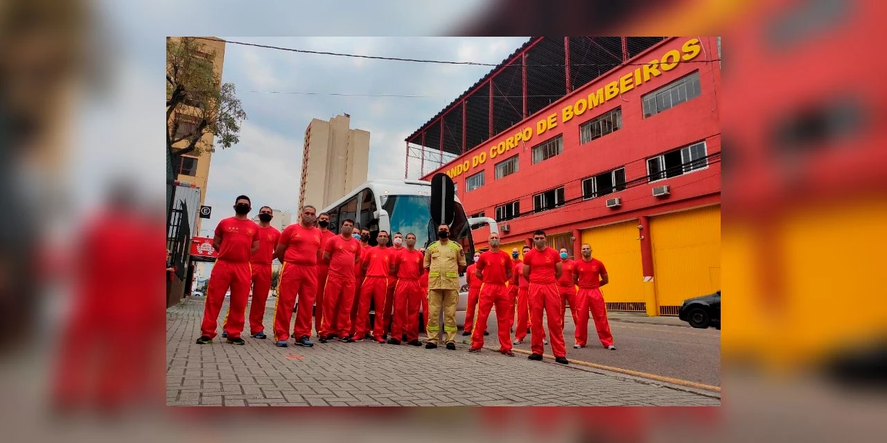 Paraná envia nova equipe de bombeiros para o Pantanal