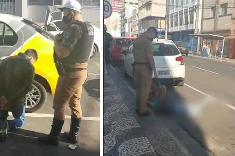 Motociclista dirigindo alcoolizado causa acidente grave, após jogar moto em cima de policial e fugir de bloqueio; Veja vídeo!