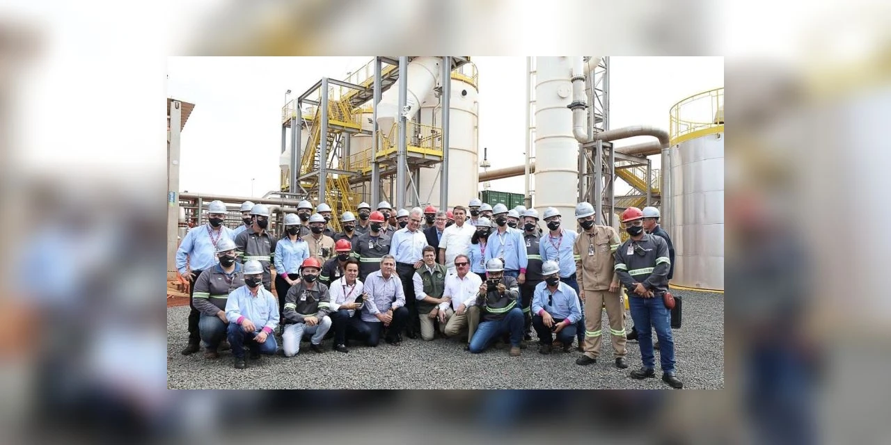 Bolsonaro e ministros inauguram fábrica de biogás em São Paulo