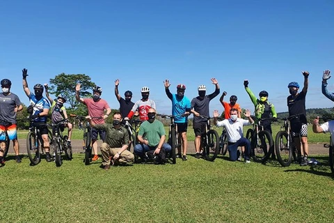 Vila Velha recebeu cicloturismo no final de semana