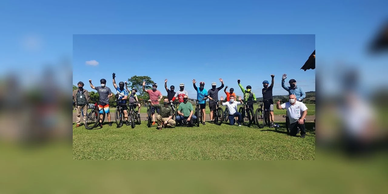 Vila Velha recebeu cicloturismo no final de semana