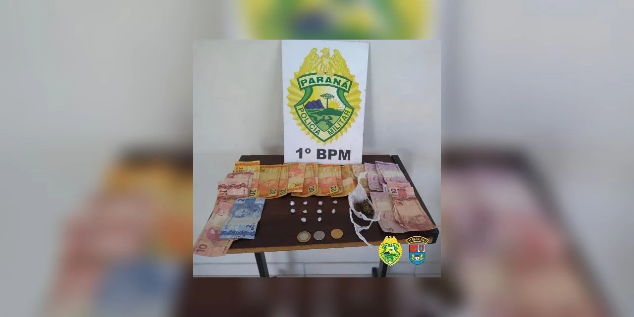 PM apreende adolescente com crack e maconha no Contorno