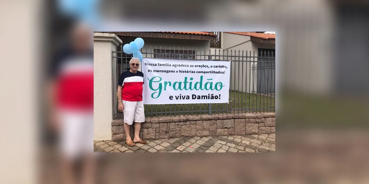 Em casa, Dr. Damião agradece população depois de vencer o covid