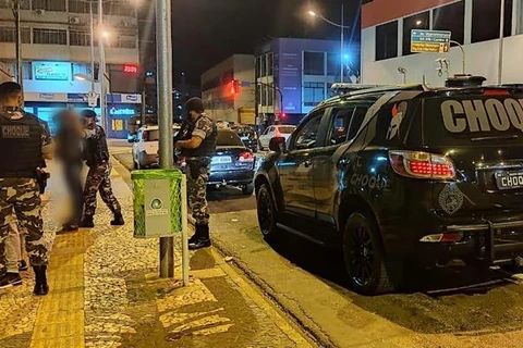 Choque apreende entorpecentes e detém três indivíduos durante operação ROP