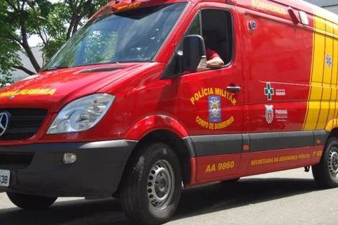 Siate atende vitima de queda em motel de PG