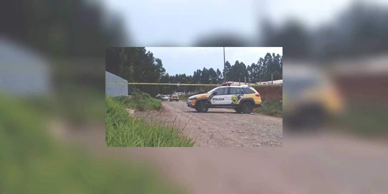 Confronto armado com a PM termina com um suspeito baleado e outro morto em Imbituva