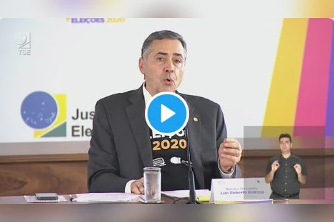 Eleições 2020: Presidente do TSE dá entrevista ao vivo; acompanhe