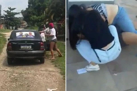 Mulheres entram na 'bordoada' por compra de votos e vídeos viralizam