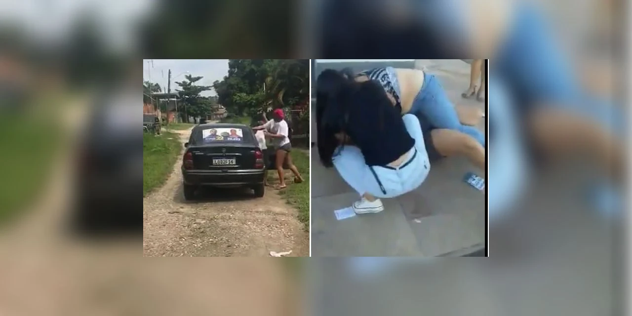 Mulheres entram na 'bordoada' por compra de votos e vídeos viralizam