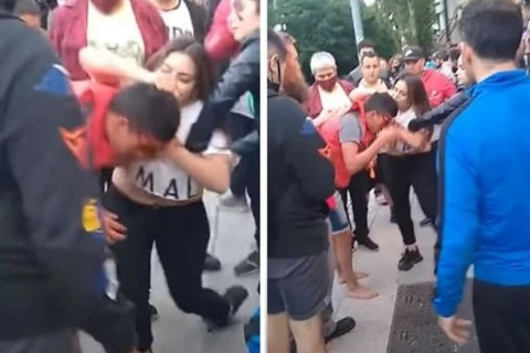 Ladrão vai roubar lutadora de MMA e se da mal; assista!