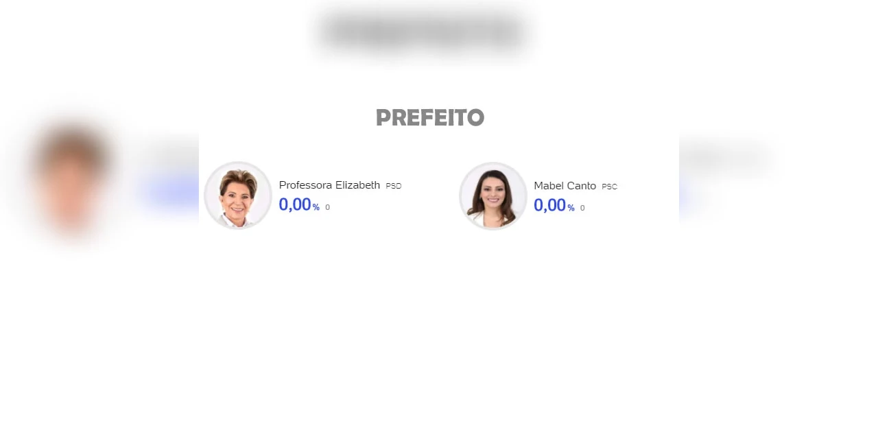 Acompanhe em tempo real a apuração dos votos em Ponta Grossa