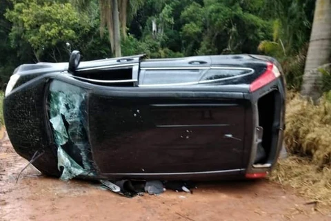 Esquadrão Antibombas recolhe explosivos de veiculo, após perseguição e troca de tiros