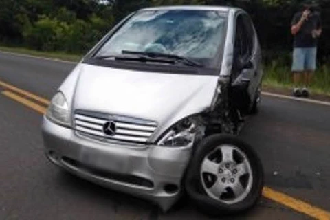 Homem morre em acidente entre moto e automóvel, em Pirai do Sul