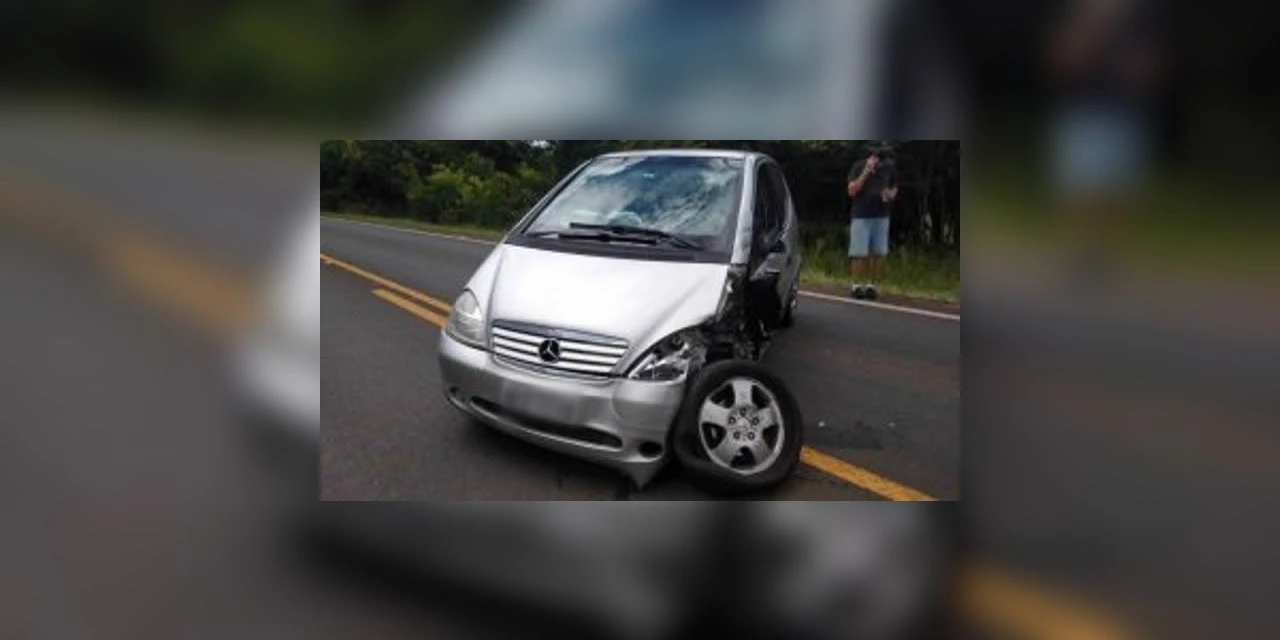Homem morre em acidente entre moto e automóvel, em Pirai do Sul