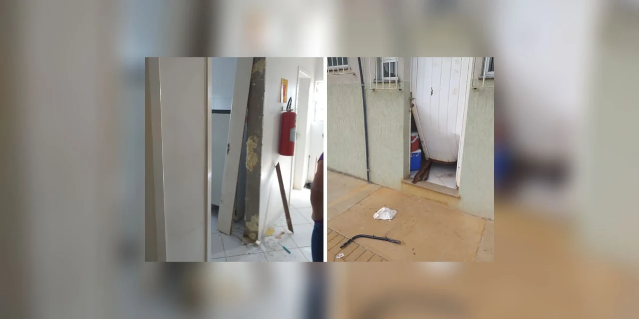 UBS arrombada arrombada na madrugada suspende atendimentos por tempo indeterminado