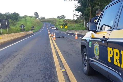 Andarilho morre atropelado na Ponte do Rio Tibagi