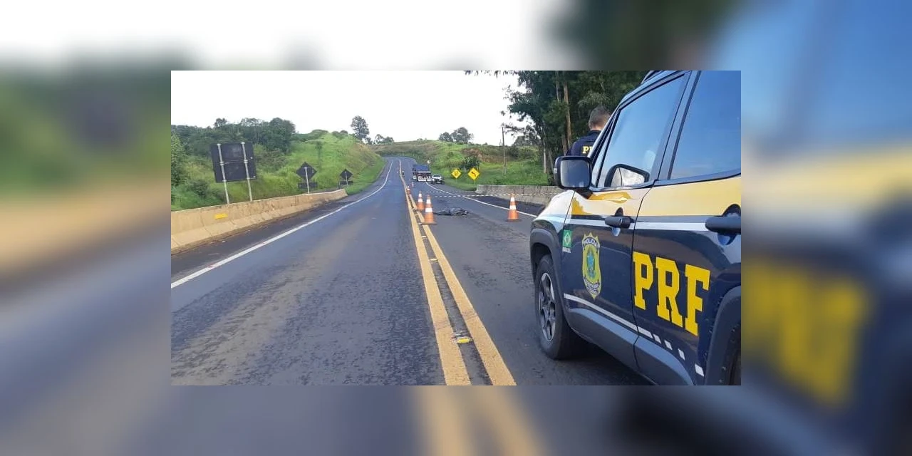 Andarilho morre atropelado na Ponte do Rio Tibagi