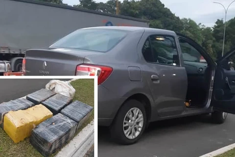 PRF apreende mais de 150 quilos de maconha em Irati