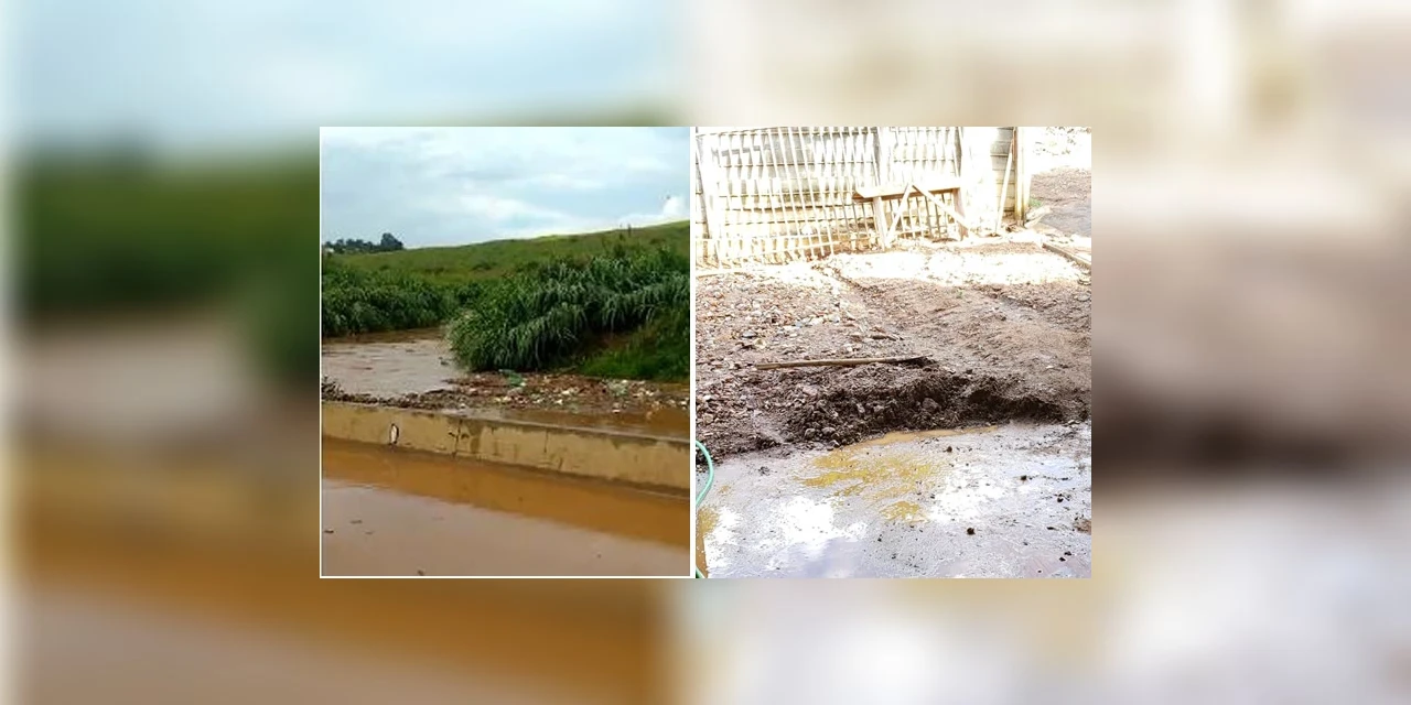 Chuva forte provoca alagamentos em bairros de PG