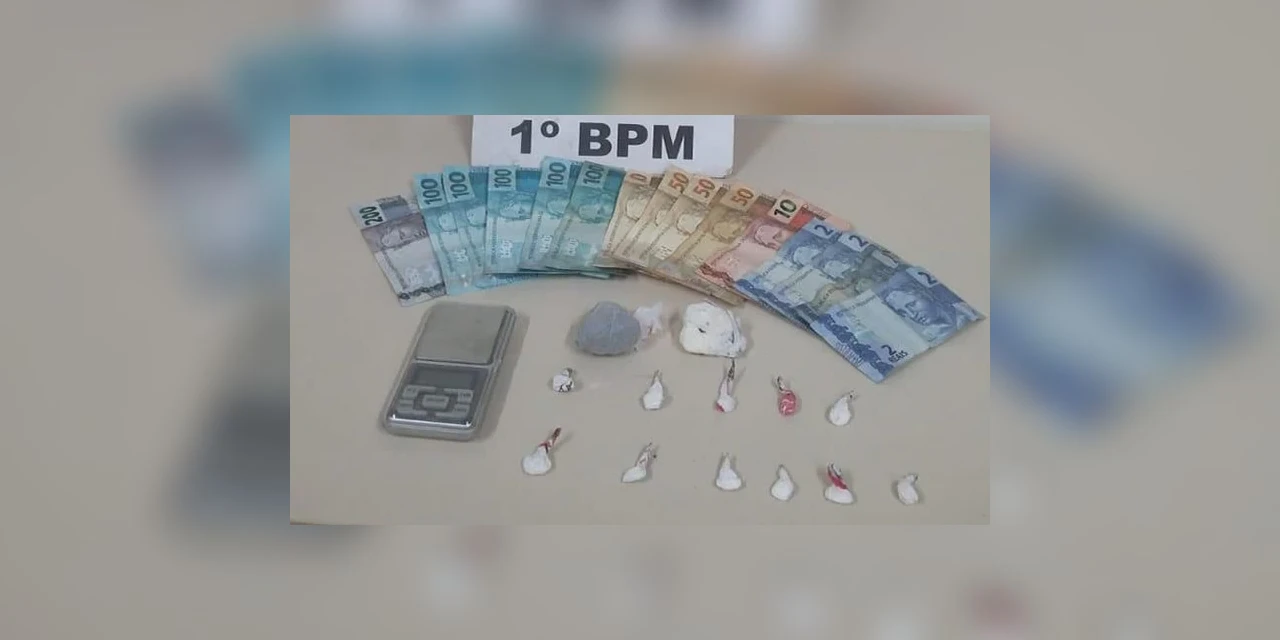PM apreende cocaína e fecha ‘boca de fumo’ em Uvaranas