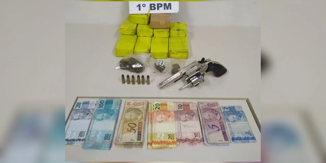 Quatro homens são presos e mais de 3,5 quilos de maconha apreendidos em Ponta Grossa
