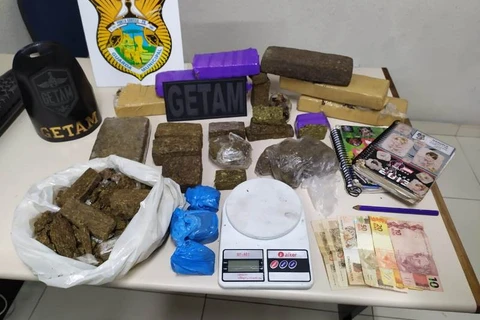 Guarda Civil Municipal apreende mais de 9,5 Kg de drogas durante operação Praça Segura
