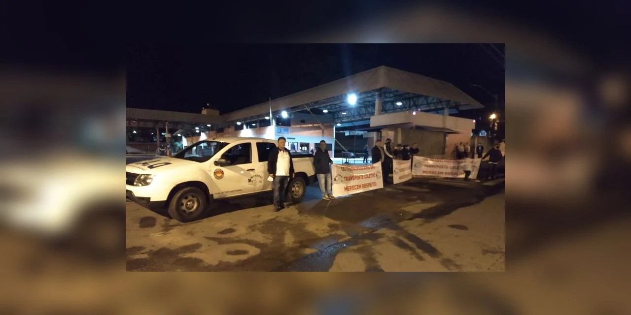 Funcionários da VCG paralisam circulação de ônibus nesta terça