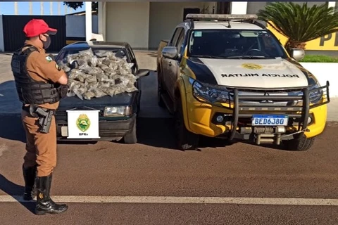 Mais de 29 quilos de Skunk e contrabando são apreendidos pelo BPRv no estado