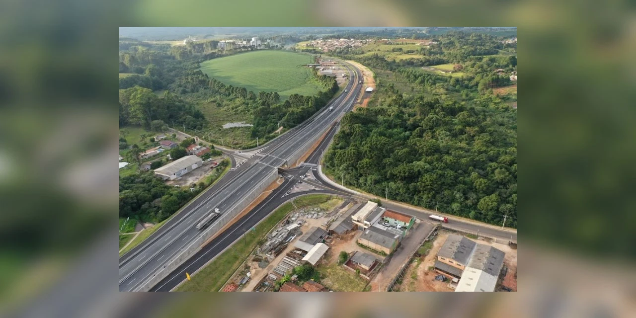 Viaduto de acesso a Pirai do Sul na PR-151 é inaugurado