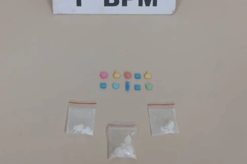 Homem é preso com cocaína e comprimidos de ecstasy no centro de PG