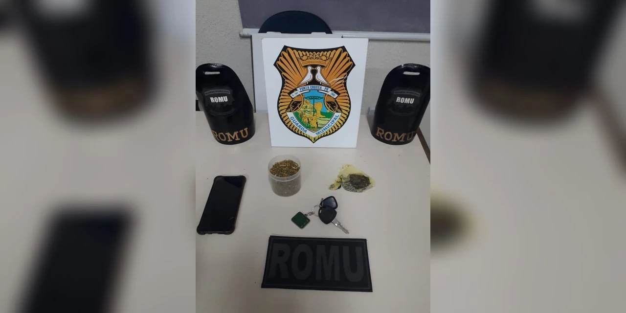 GM de PG prende individuo com drogas tipo A