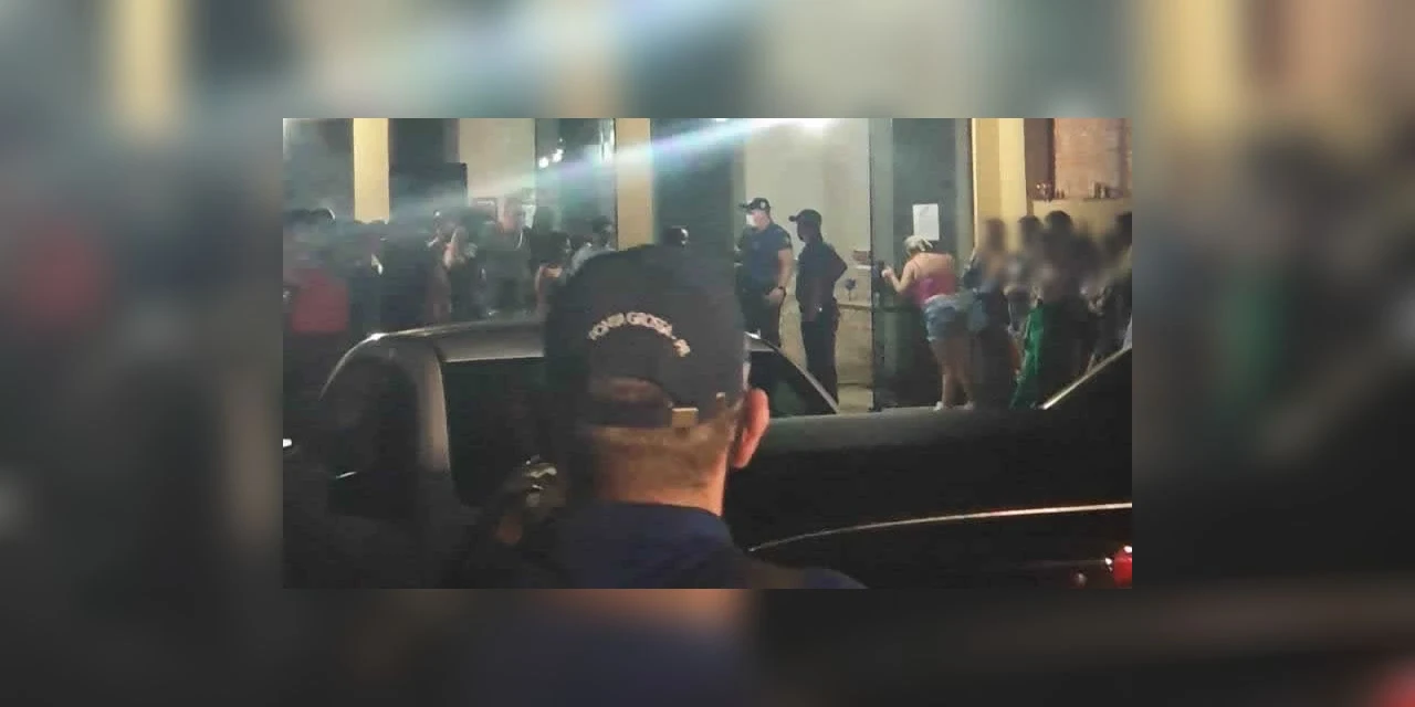 GMC encerra festa clandestina com mais de 65 pessoas em PG