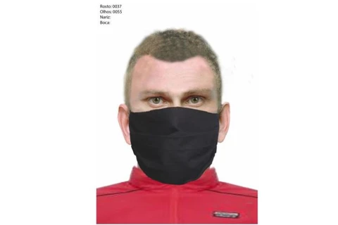 Policia civil divulga retrato de suspeito de duplo homicido em PG