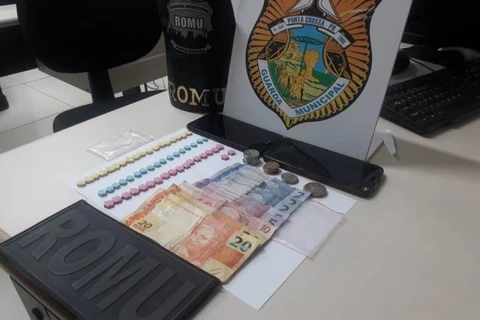 GCM apreende 54 comprimidos de ecstasy na região Central