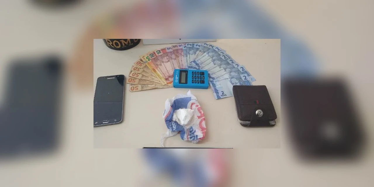 GM prende homem que usava máquina de cartão para receber por venda de drogas em PG