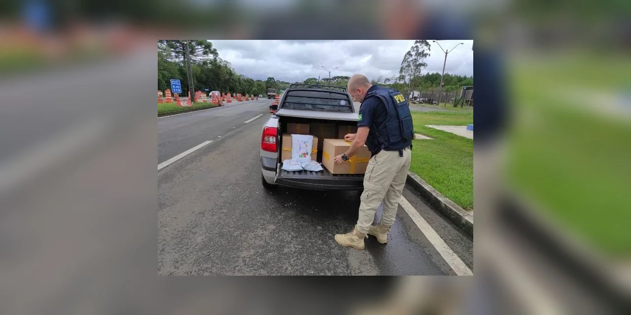 PRF prende homem transportando fertilizantes contrabandeados