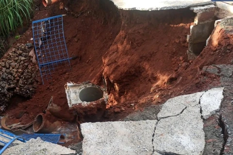 Defesa Civil de PG registra dois desmoronamentos causados pelas chuvas