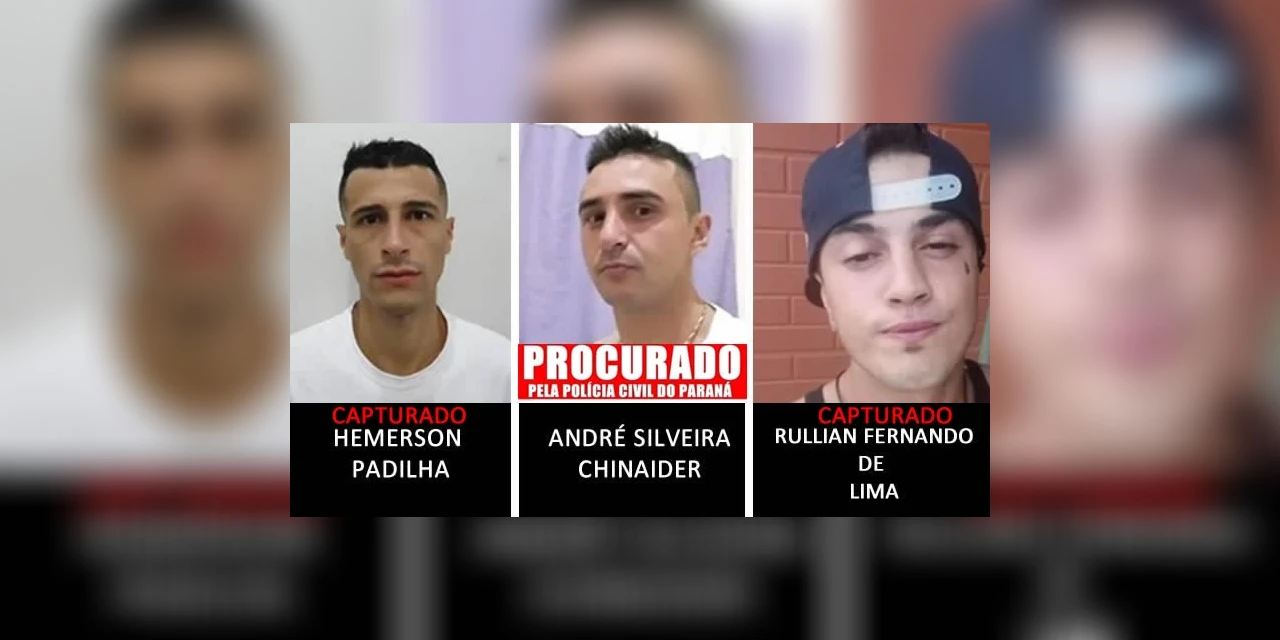 Polícia civil prende dois suspeitos de assalto com morte em mercado de Imbituva