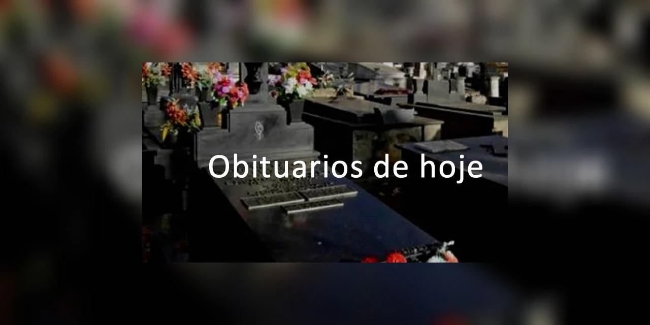 Notas de falecimentos desta sexta-feira (19)