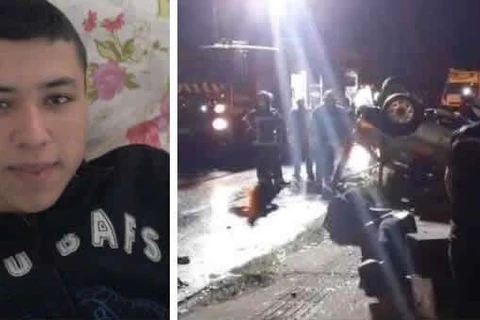 Rapaz morre após capotamento de veiculo em PG; outros 4 tiveram ferimentos