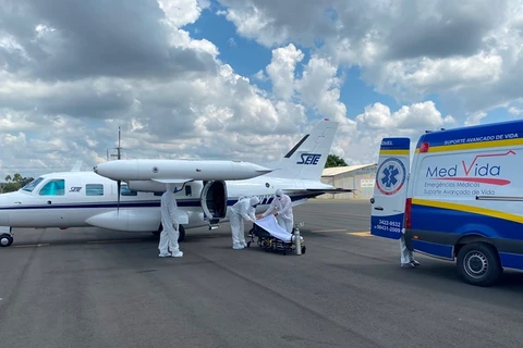 Aumenta demanda de serviços aero médicos no Aeroporto Sant’Ana