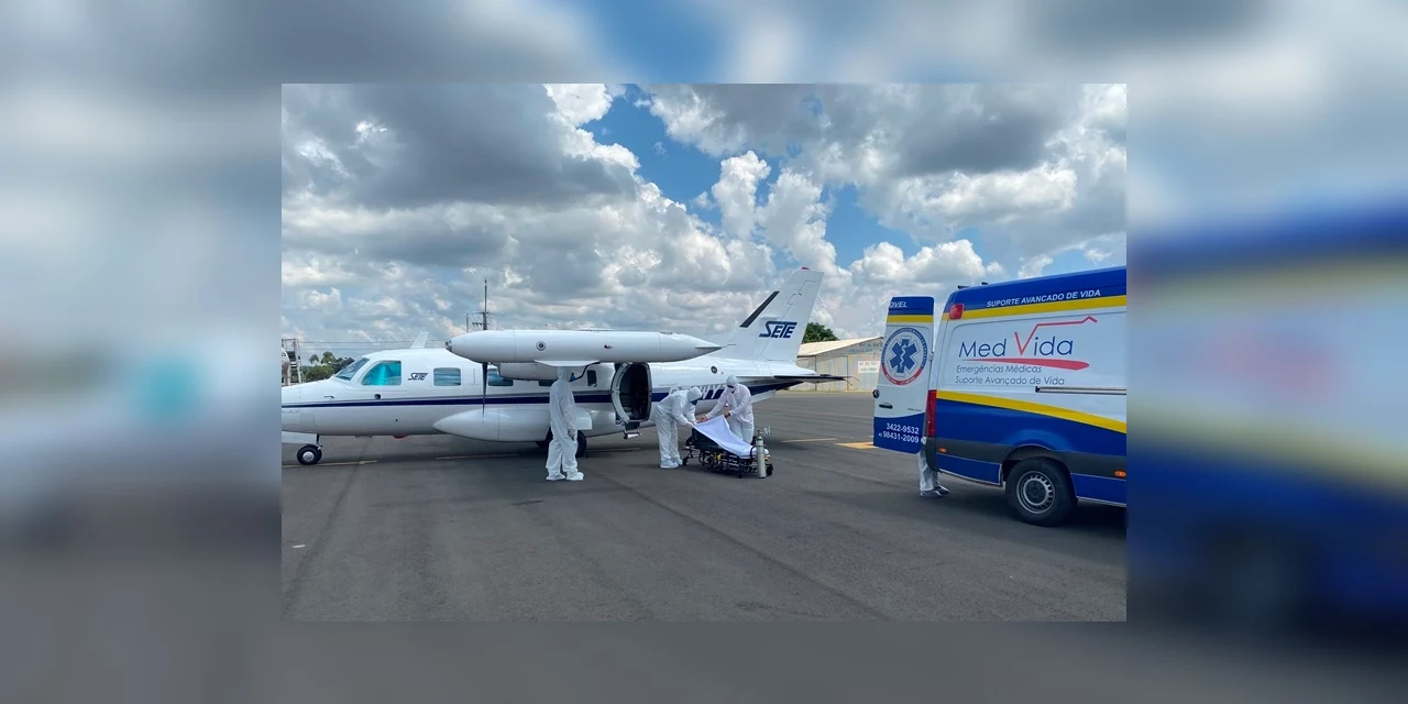 Aumenta demanda de serviços aero médicos no Aeroporto Sant’Ana