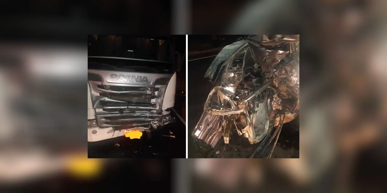 Homem morre em colisão frontal de carro e caminhão na BR-373, em Ponta Grossa