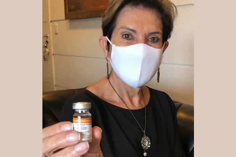 Prefeita Elizabeth será vacinada contra Covid-19 em Ponta Grossa