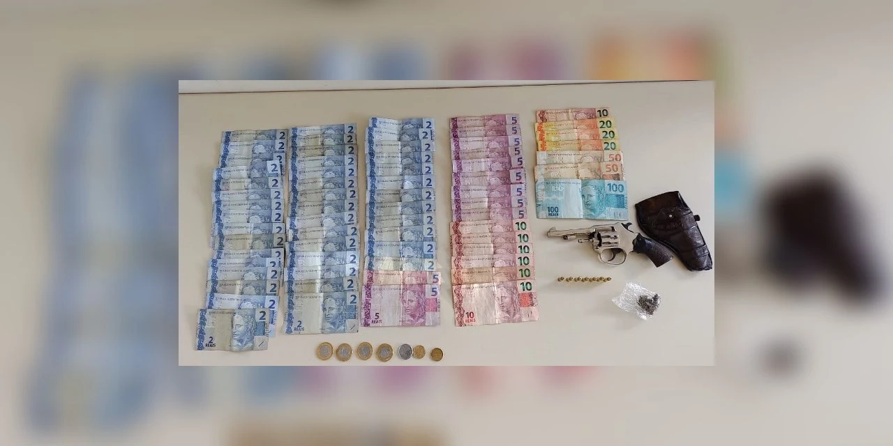 Casal é preso suspeito de cometer vários assaltos; diz policia