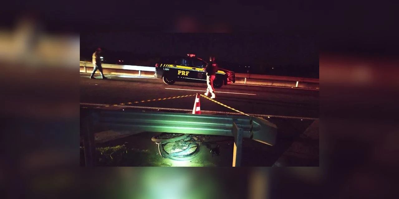 Mulher morre atropelada ao tentar atravessar rodovia em Imbaú